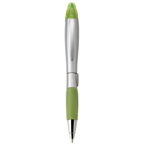 Silver blossom ballpoint pen/highlighter image thumbnail Silver blossom ballpoint pen/highlighter image thumbnail