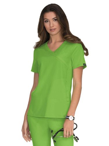koi - Planet koi - Women's Eco-Friendly V-Neck Scrub Top image thumbnail