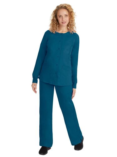 Healing Hands - Purple Label - Women's Snap-Front Scrub Jacket image thumbnail