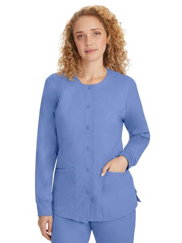 Healing Hands - Purple Label - Women's Snap-Front Scrub Jacket image thumbnail