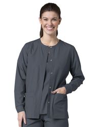 Image of Maevn - Red Panda - Women's Warm-Up Scrub Jacket