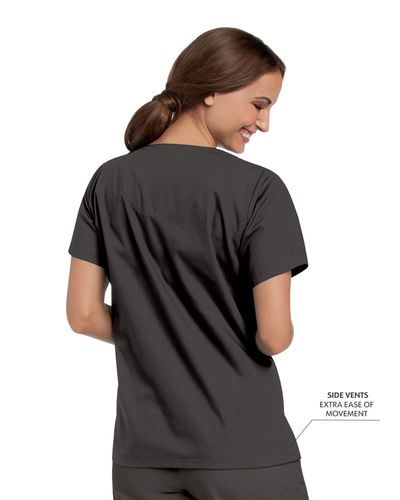 Landau - Essentials - Women's V-Neck Scrub Top image thumbnail