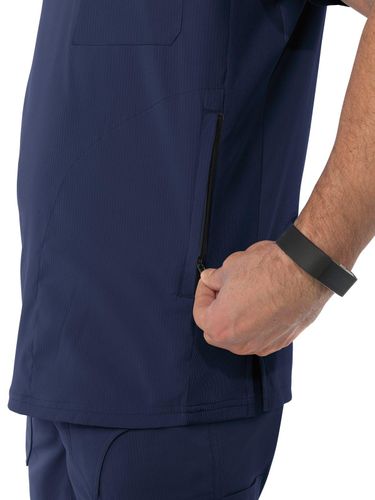 koi - Lite - Men's Athletic V-Neck Scrub Top image thumbnail