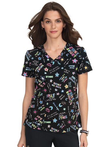 koi - Basics - Women's Athletic-Inspired, Breathable Mesh Leslie Scrub Top image thumbnail
