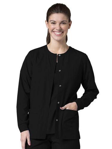 Maevn - Red Panda - Women's Warm-Up Scrub Jacket image thumbnail