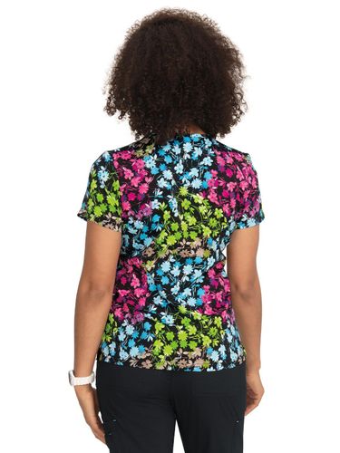 koi - Basics - Women's Athletic-Inspired, Breathable Mesh Leslie Scrub Top image thumbnail