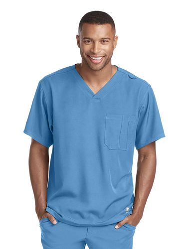 Barco - Skechers - Men's Structure Crossover V-Neck Scrub Top image thumbnail