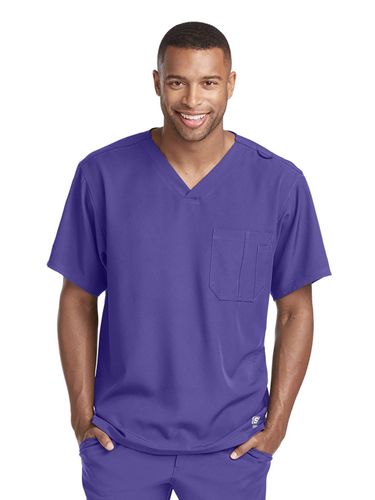 Barco - Skechers - Men's Structure Crossover V-Neck Scrub Top image thumbnail