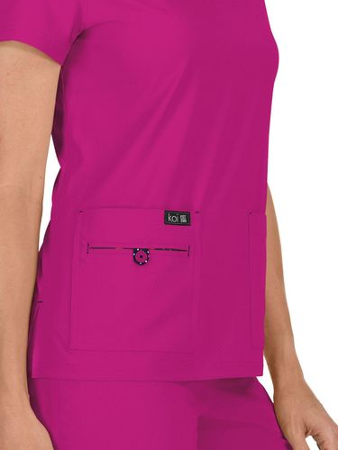 koi - Basics - Women's Classic V-Neck Becca Scrub Top image thumbnail