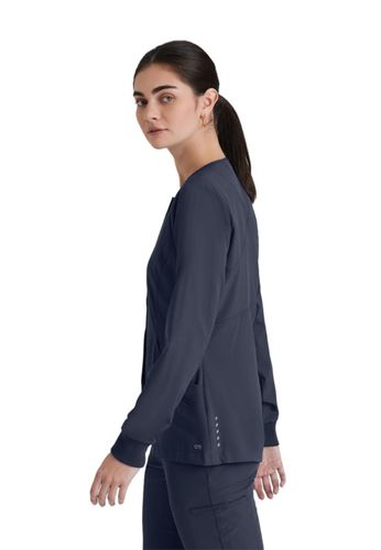 Barco - Barco One - Women's Zipper Pocket Cadence Scrub Jacket image thumbnail