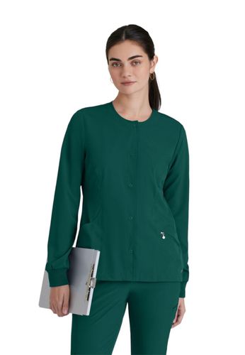 Barco - Barco One - Women's Zipper Pocket Cadence Scrub Jacket image thumbnail