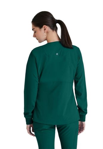 Barco - Barco One - Women's Zipper Pocket Cadence Scrub Jacket image thumbnail