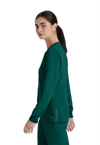 Barco - Barco One - Women's Zipper Pocket Cadence Scrub Jacket image thumbnail