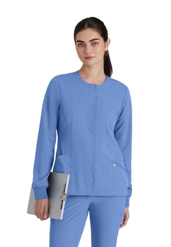 Barco - Barco One - Women's Zipper Pocket Cadence Scrub Jacket image thumbnail