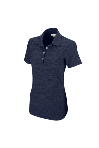 Women's Greg Norman Play Dry® Heather Solid Polo image thumbnail Women's Greg Norman Play Dry® Heather Solid Polo image thumbnail