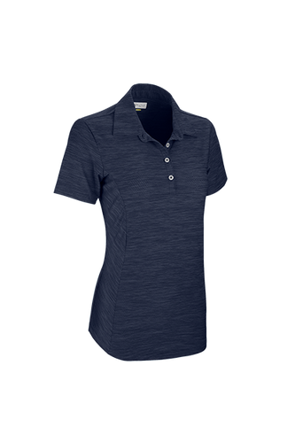 Women's Greg Norman Play Dry® Heather Solid Polo image thumbnail Women's Greg Norman Play Dry® Heather Solid Polo image thumbnail