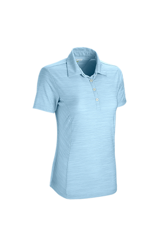 Women's Greg Norman Play Dry® Heather Solid Polo image thumbnail Women's Greg Norman Play Dry® Heather Solid Polo image thumbnail