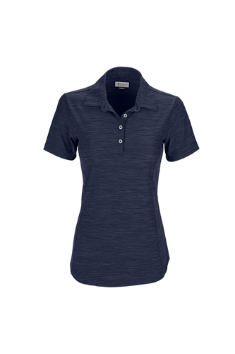 Women's Greg Norman Play Dry® Heather Solid Polo image thumbnail Women's Greg Norman Play Dry® Heather Solid Polo image thumbnail