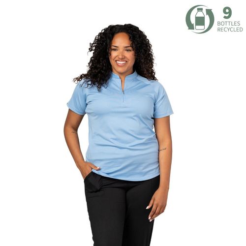 Storm Creek Women's Visionary III Solid Short Sleeve Polo image thumbnail