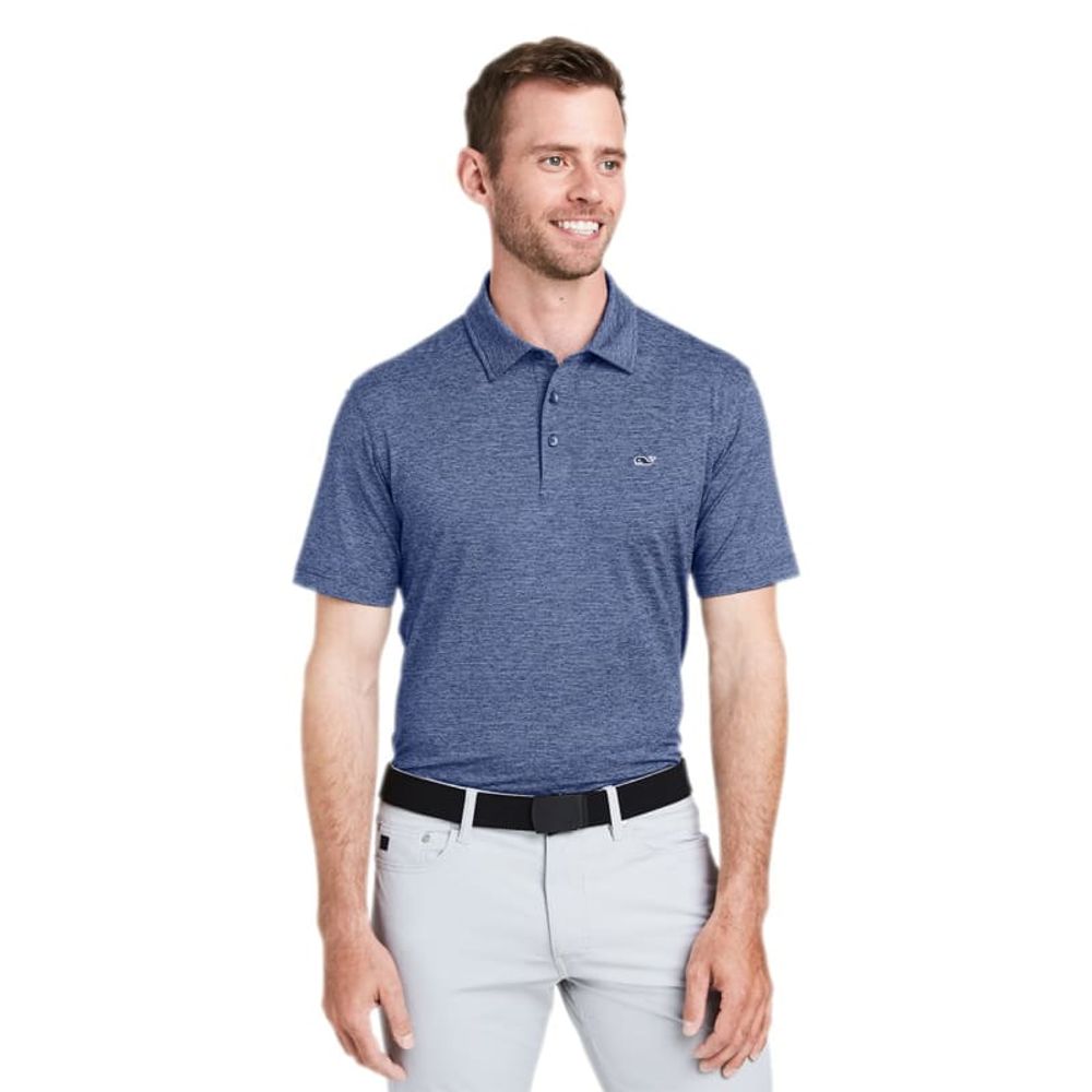 Vineyard Vines Men's Destin Stripe Sankaty Polo - G011146 primary image