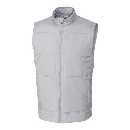 Cutter & Buck Stealth Hybrid Quilted Men's Windbreaker Vest image thumbnail