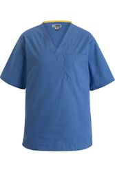Image of Edwards Poplin Scrub Top Custom Cc