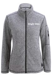 Image of SWEATER KNIT FLEECE JACKET