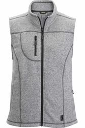 Image of Womens Sweater Knit Fleece Vest