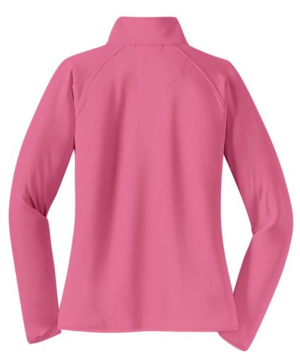 Sport-Tek Ladies Sport-Wick Stretch 1/2-Zip Pullover. LST850 image thumbnail