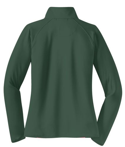 Sport-Tek Ladies Sport-Wick Stretch 1/2-Zip Pullover. LST850 image thumbnail