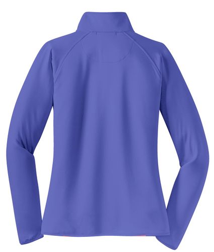 Sport-Tek Ladies Sport-Wick Stretch 1/2-Zip Pullover. LST850 image thumbnail