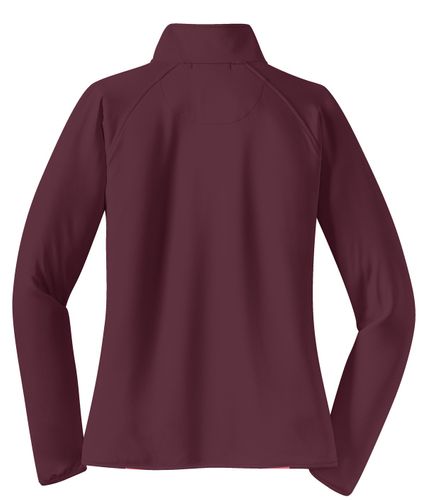 Sport-Tek Ladies Sport-Wick Stretch 1/2-Zip Pullover. LST850 image thumbnail