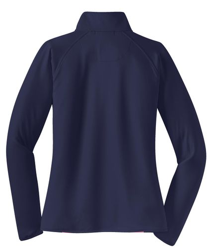Sport-Tek Ladies Sport-Wick Stretch 1/2-Zip Pullover. LST850 image thumbnail