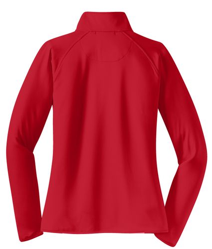 Sport-Tek Ladies Sport-Wick Stretch 1/2-Zip Pullover. LST850 image thumbnail