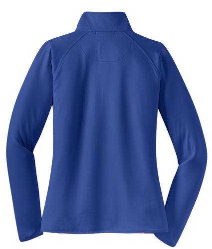 Sport-Tek Ladies Sport-Wick Stretch 1/2-Zip Pullover. LST850 image thumbnail