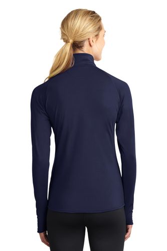 Sport-Tek Ladies Sport-Wick Stretch 1/2-Zip Pullover. LST850 image thumbnail
