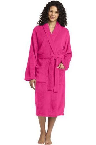 Port Authority Plush Microfleece Shawl Collar Robe. R102 image thumbnail