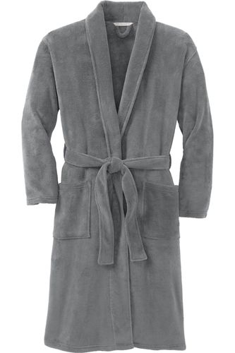 Port Authority Plush Microfleece Shawl Collar Robe. R102 image thumbnail