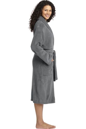 Port Authority Plush Microfleece Shawl Collar Robe. R102 image thumbnail