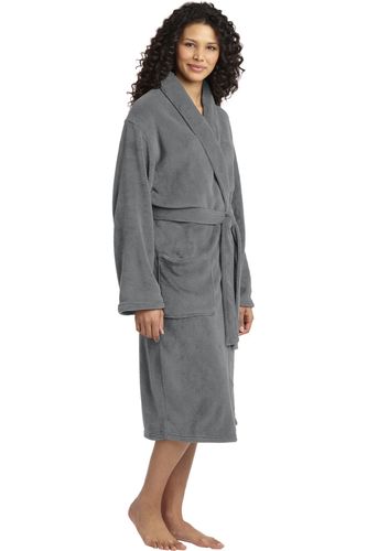 Port Authority Plush Microfleece Shawl Collar Robe. R102 image thumbnail