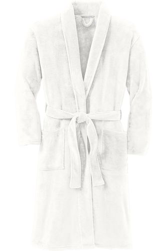 Port Authority Plush Microfleece Shawl Collar Robe. R102 image thumbnail