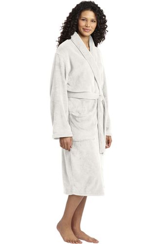 Port Authority Plush Microfleece Shawl Collar Robe. R102 image thumbnail