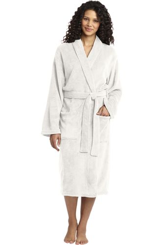 Port Authority Plush Microfleece Shawl Collar Robe. R102 image thumbnail