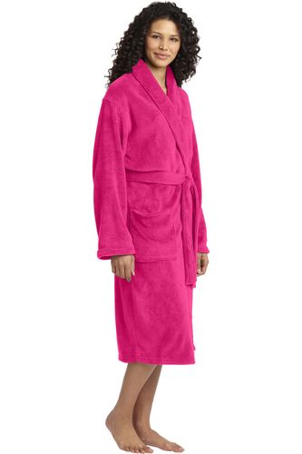 Port Authority Plush Microfleece Shawl Collar Robe. R102 image thumbnail