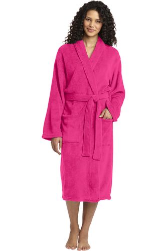Port Authority Plush Microfleece Shawl Collar Robe. R102 image thumbnail