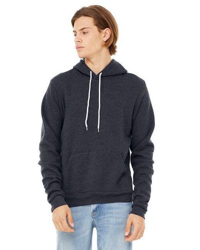 Bella + Canvas Unisex Poly Cotton Fleece Pullover Hoodie image thumbnail