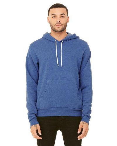 Bella + Canvas Unisex Poly Cotton Fleece Pullover Hoodie image thumbnail