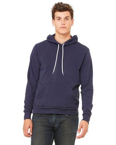 Bella + Canvas Unisex Poly Cotton Fleece Pullover Hoodie image thumbnail