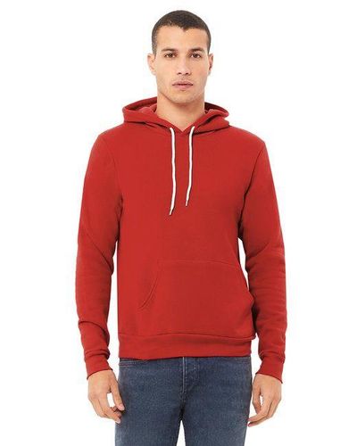 Bella + Canvas Unisex Poly Cotton Fleece Pullover Hoodie image thumbnail