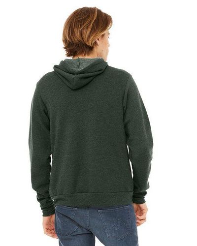 Bella + Canvas Unisex Poly Cotton Fleece Pullover Hoodie image thumbnail